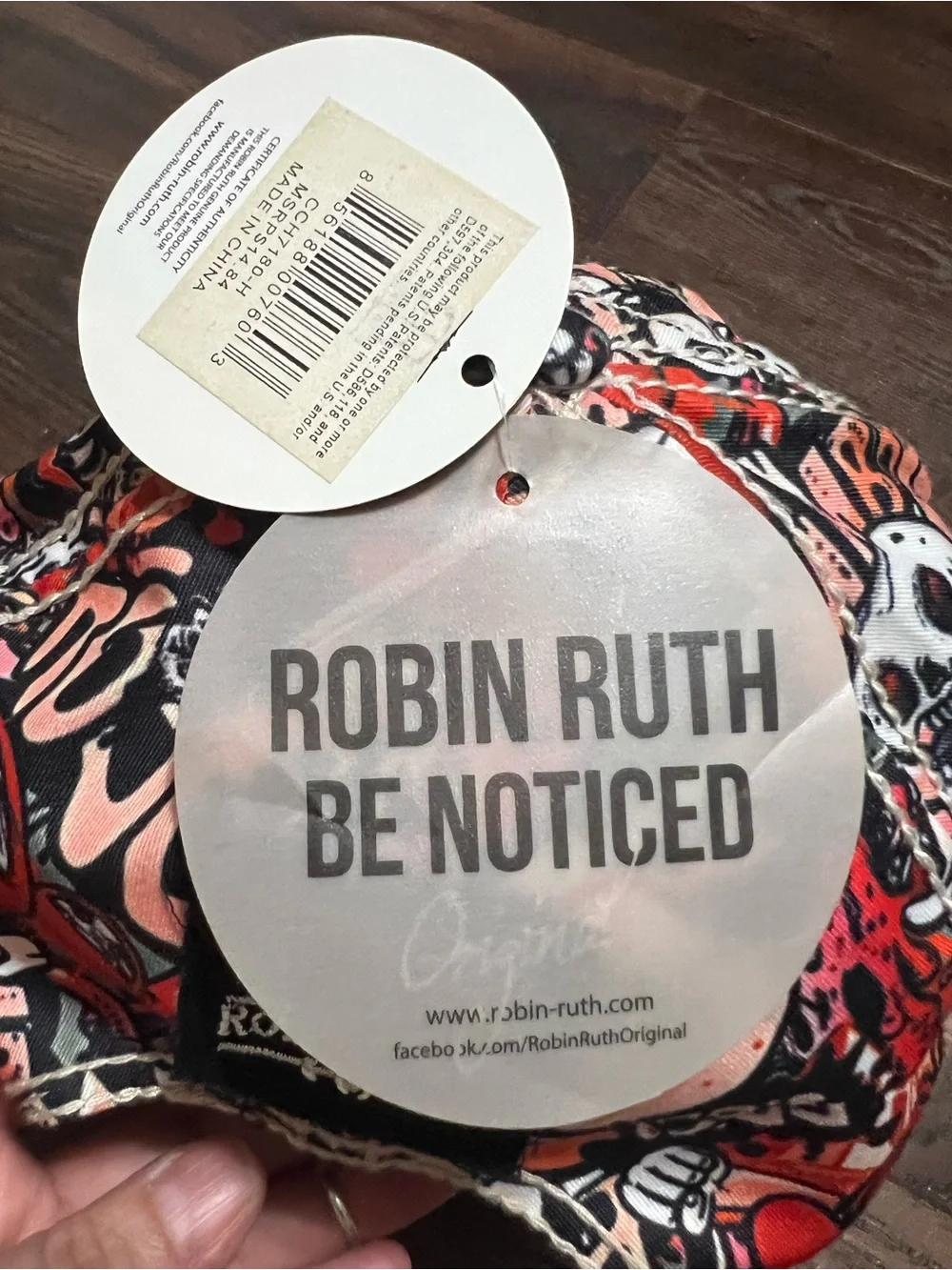 Robin Ruth embroidered 